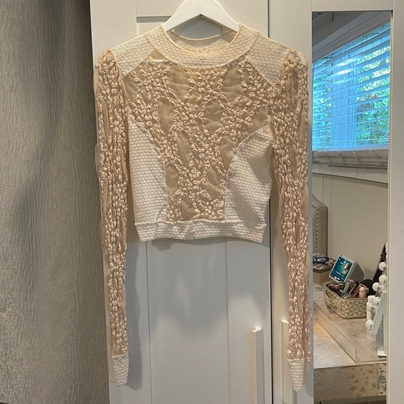 Vintage Free People Top - Picture 1 of 3